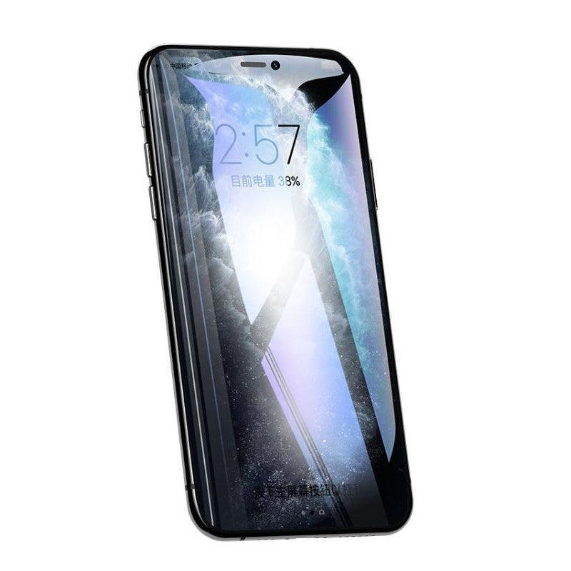 Cristal curvo de pantalla completa para iPhone 11 Pro Max