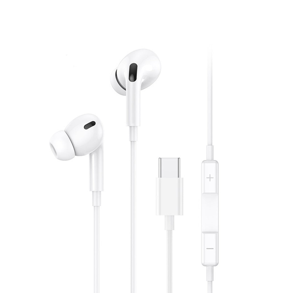 Auriculares internos Blancos Tipo C de 1.2 m